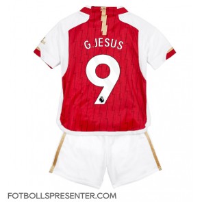 Arsenal Gabriel Jesus #9 Hemmatröja Barn 2023-24 Kortärmad (+ korta byxor)